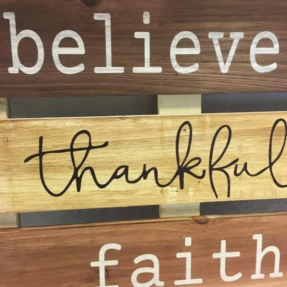 Chiaravita Wood Pallet Wall Art farmhouse Primitive Inspirational Sign‎ wall art